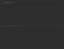 Tablet Screenshot of daziptv.com
